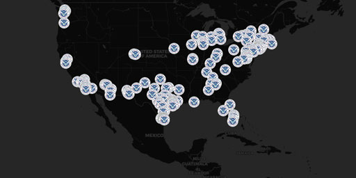 U.S. Border Immigration Crisis (Relocations of Unaccompanied Immigrant Minors, 2014)