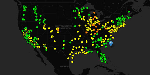 Air Quality Index (Tomorrow)