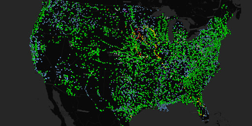 U.S. River Flood Levels