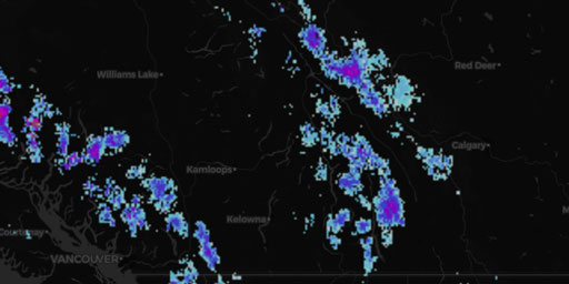 Interactive Map of U.S. Snow Depth • Live Earth Monitoring ...