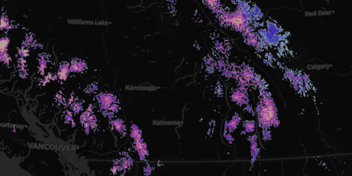 U.S. Snow Water Equivalent